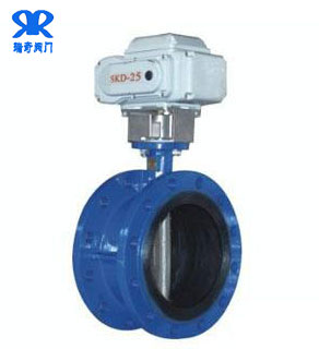 軟密封電動法蘭<a href='http://qdvulug.cn/Product/diefa/' target='_blank'>蝶閥</a>